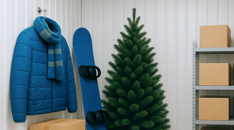 Seasonal storage dubai for off-season items in a self storage unit.